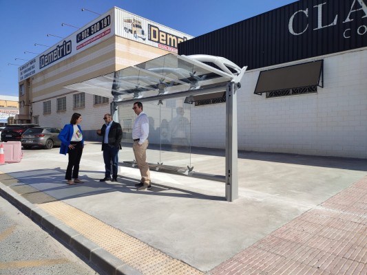 Elche Parque Empresarial y el Polígono de Carrús, en la recta final de sus nuevas 20 paradas de bus