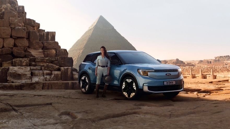 Ford y Lexie Alford se unen para recrear un viaje histórico alrededor del mundo en el Explorer 100% eléctrico