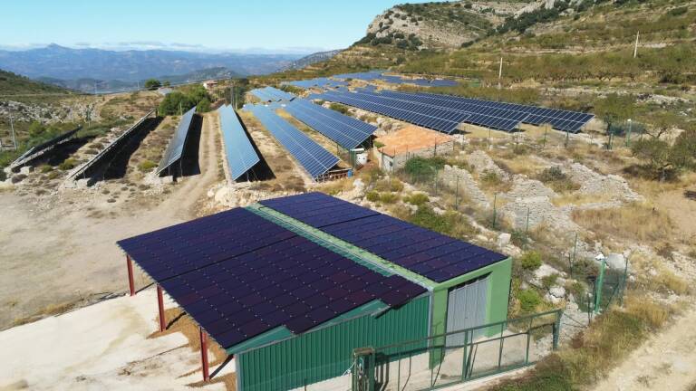 Más de 15 millones de euros y 36 MW: dos nuevas plantas solares de Valfortec en Serra d'en Garceran
