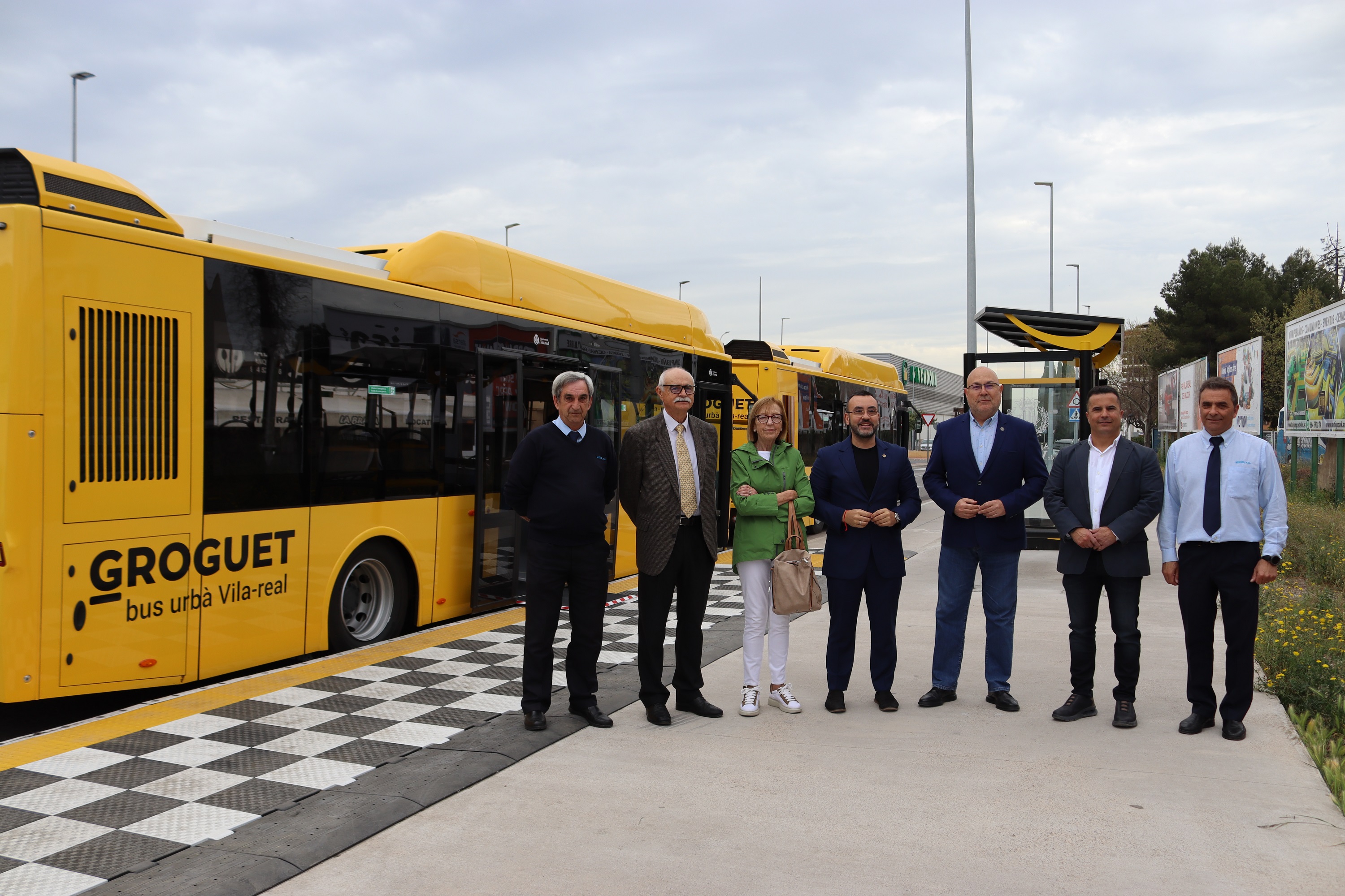 Vila-real relanza el Groguet, el transporte gratuito de la ciudad, con una flota renovada