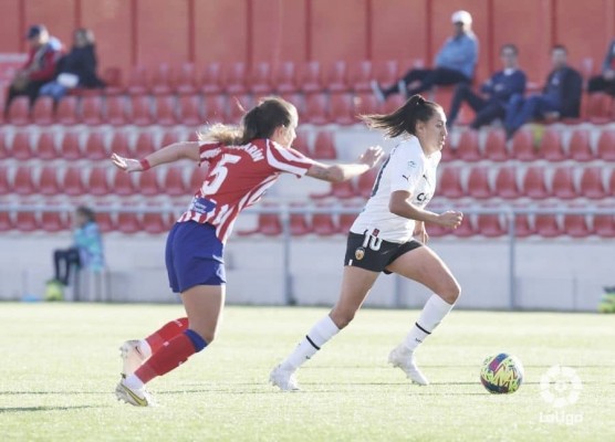  Derrota del Valencia CF Femenino contra el Atlético de Madrid 