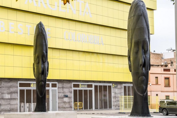 La Fundación Hortensia Herrero lleva a Benidorm las esculturas Silvia y Maria de Jaume Plensa