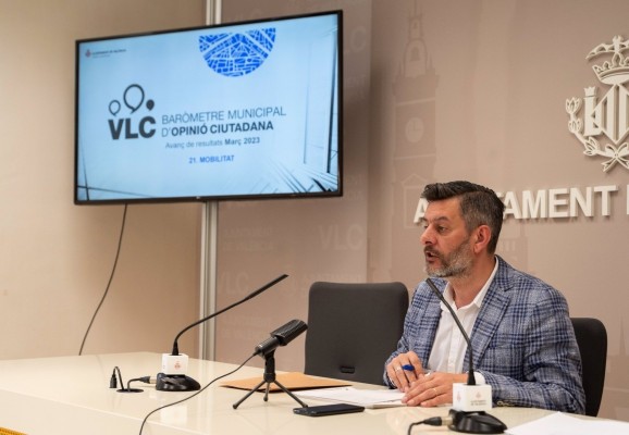 La satisfacción de vivir en València sube hasta los 8,4 puntos, según el último barómetro municipal