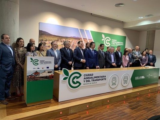 La Ciudad Agroalimentaria y del Transporte de la Región despega con una inversión de 215 millones 