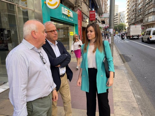 El PP pida al Ayuntamiento de Murcia que habilite las ayudas para comercios afectados por las obras de movilidad