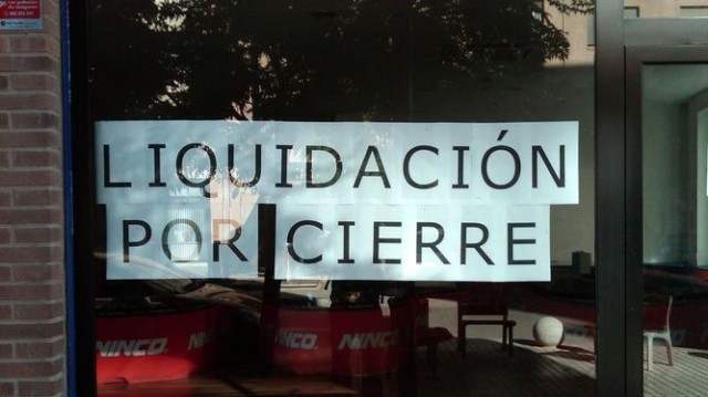 129 empresas y 12 familias se declaran en quiebra en el tercer trimestre del año en la Comunitat