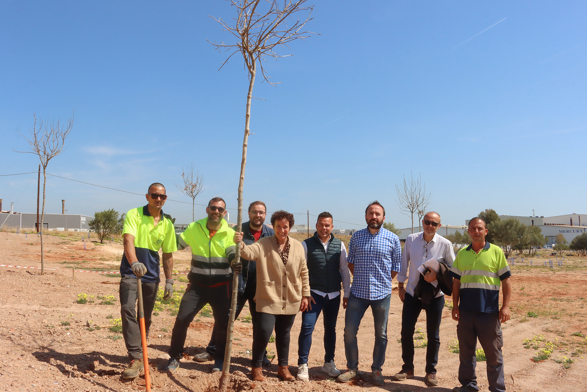Onda planta los primeros árboles del bosque olímpico que absorberán 79 toneladas de CO2