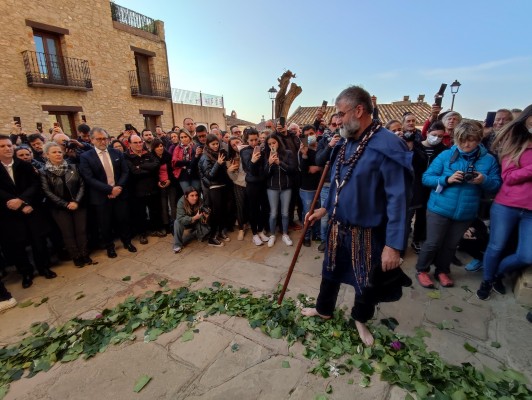 Les Useres ya tiene a los 13 pelegrins que caminarán hasta el Santuario del Penyagolosa
