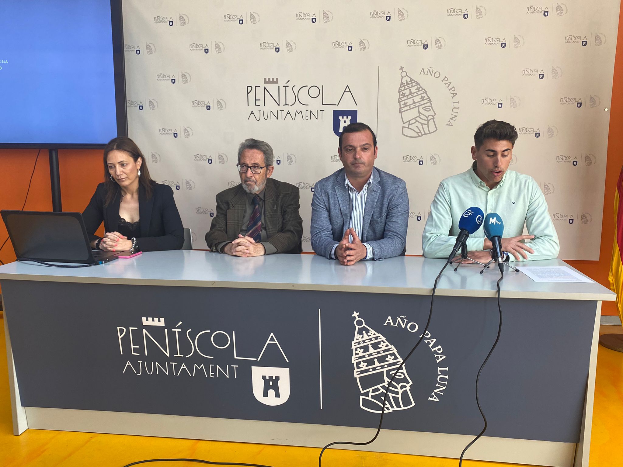 Peñíscola crea un logotipo dedicado al Año Papa Luna por el 600 aniversario de su fallecimiento