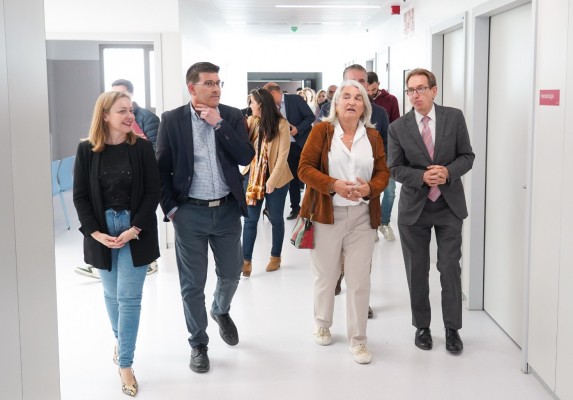 El edificio de consultas externas del nuevo Hospital de Ontinyent abre sus puertas en abril
