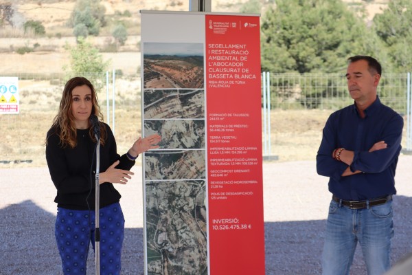 Riba-roja recuperará una zona degradada tras la restauración del vertedero de Basseta Blanca

