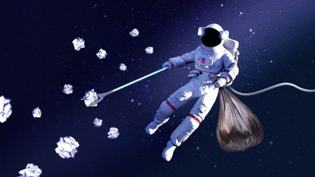 ¿Qué es la basura espacial?