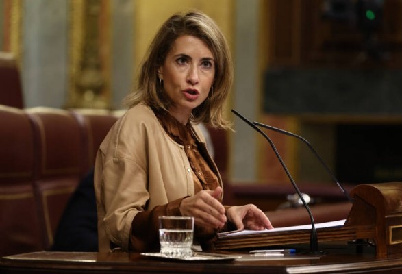 La ministra Sánchez, 