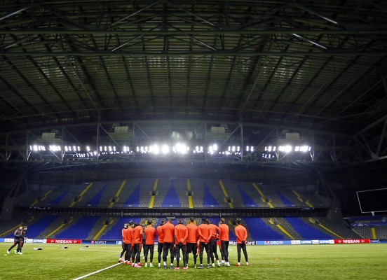El Atlético busca media clasificación contra el Astana y el frío