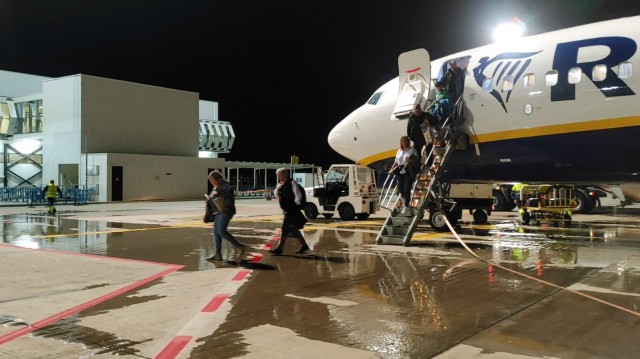 El aeropuerto de Castellón suma una nueva conexión con el estreno de la ruta de Oporto
