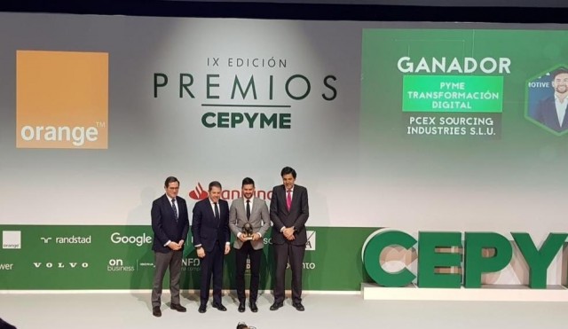 La alicantina PCEX Automotive, ganadora en los Premios Cepyme 2022 