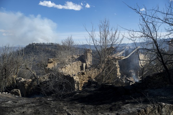 La Unió pedirá ayudas para los agricultores y ganaderos afectados por el incendio