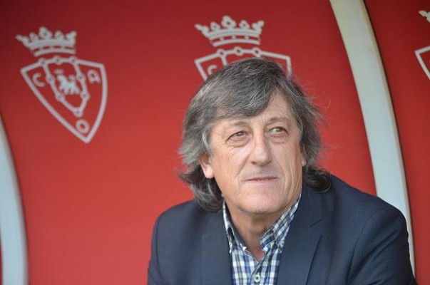 Enrique Martín, destituido como entrenador del Osasuna