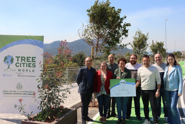 La ONU premia a Onda por el cuidado de árboles, que cubren un 43% del municipio