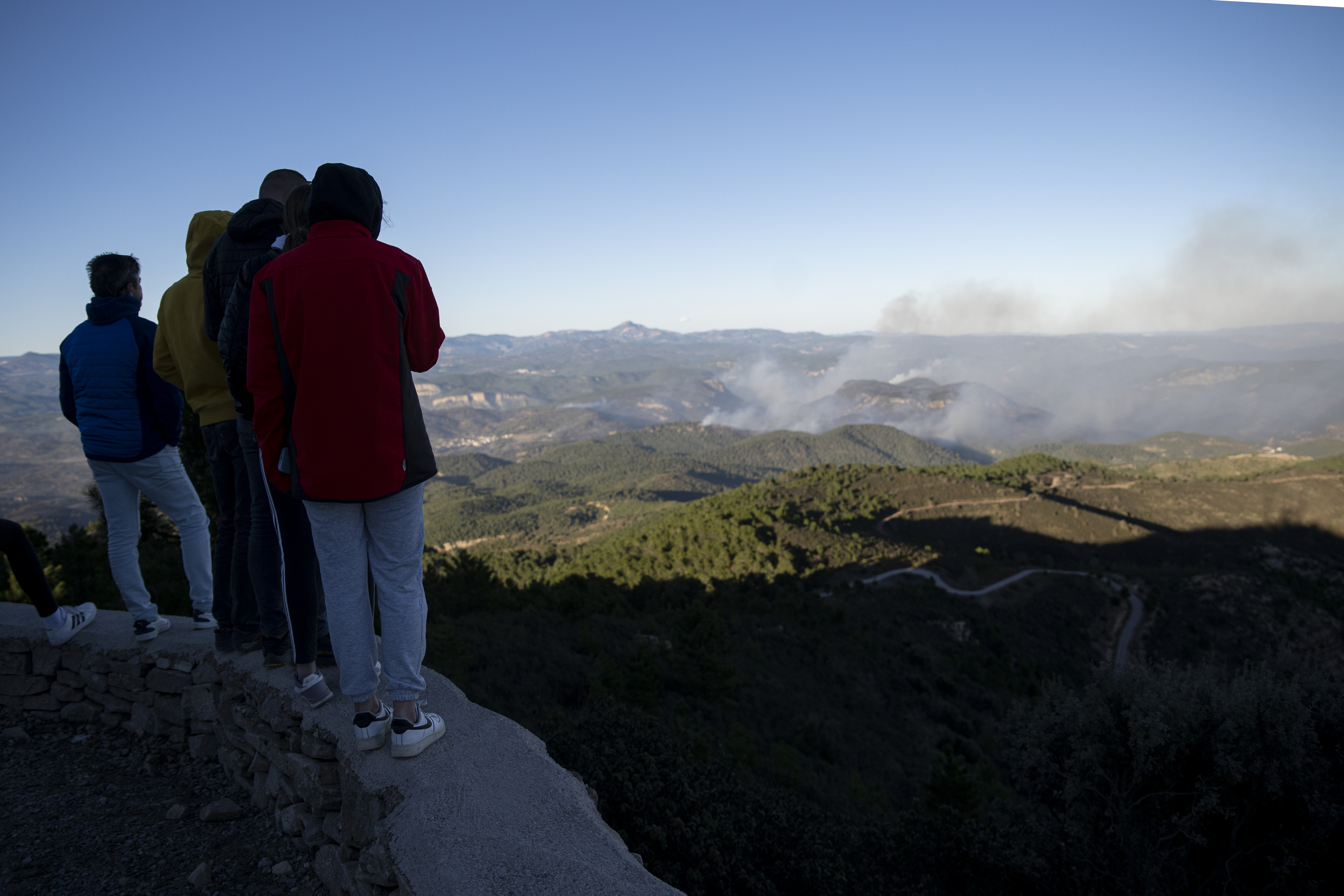 Torralba del Pinar, Pavías e Higueras: desalojados por la reactivación del incendio