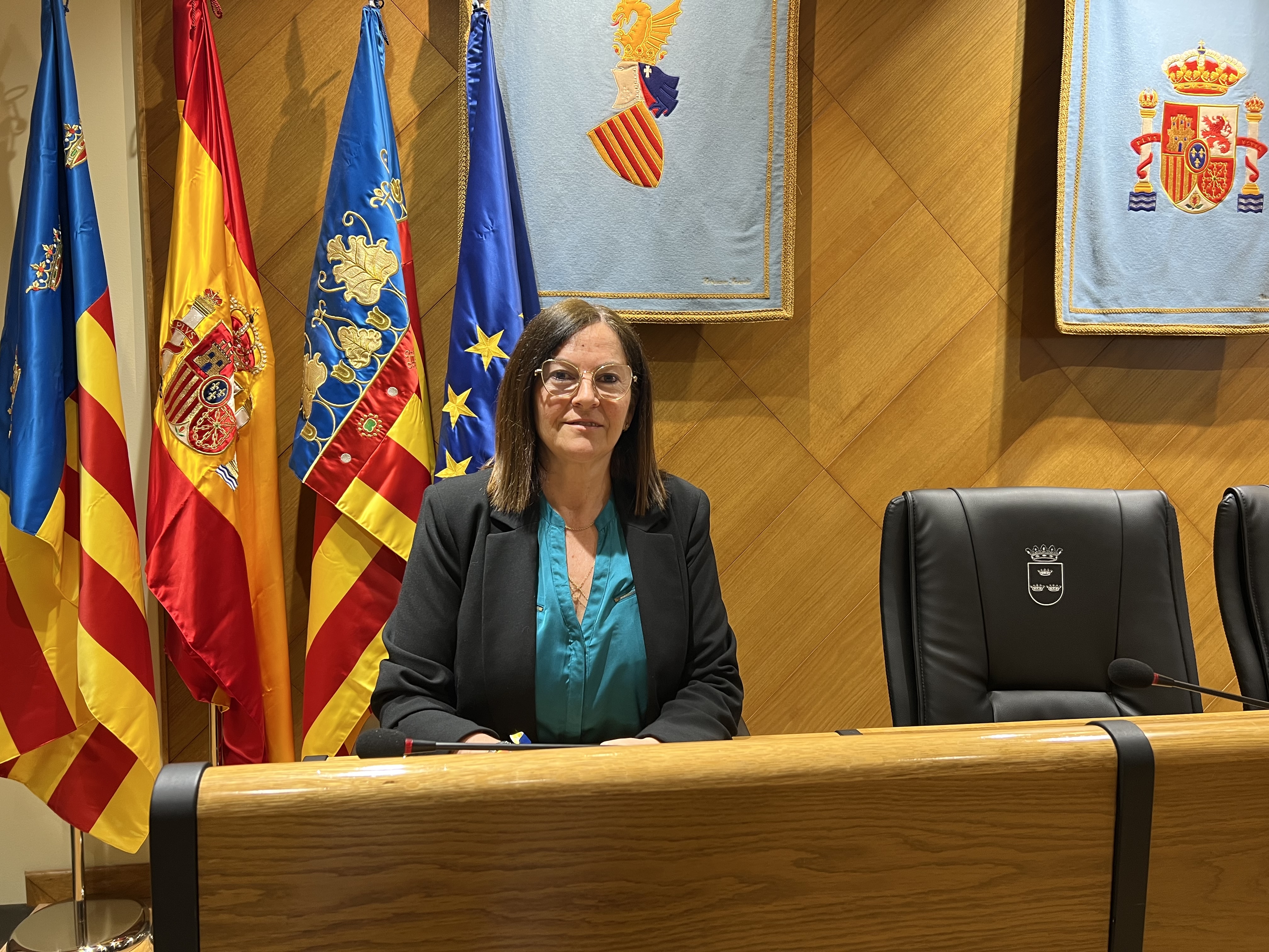 La concejala delegada del área de Hacienda, Cristina Rius. - 