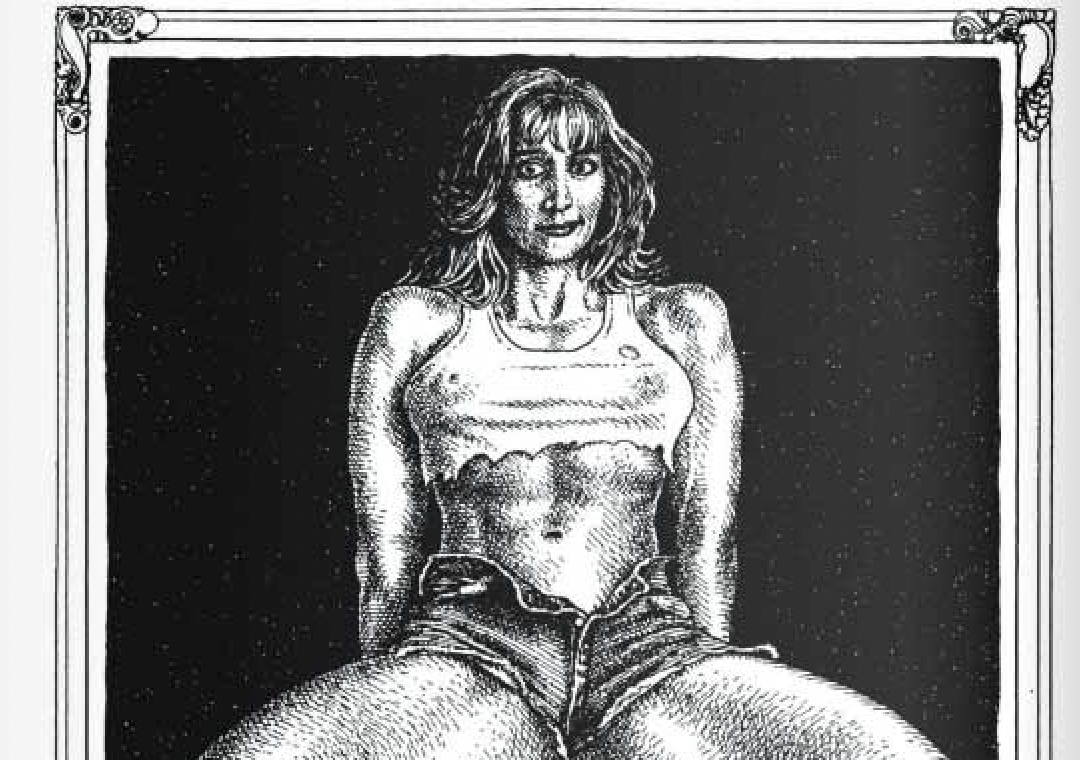 'Art & Beauty' de Robert Crumb: El artista frente a un modelo de mujer que le esclaviza