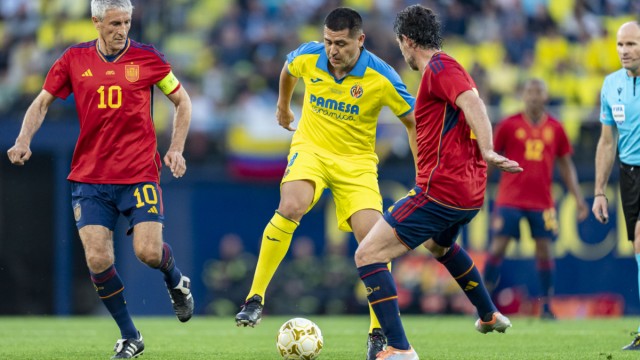 Catanha decanta el Partido de las Leyendas para el conjunto nacional (0-1)