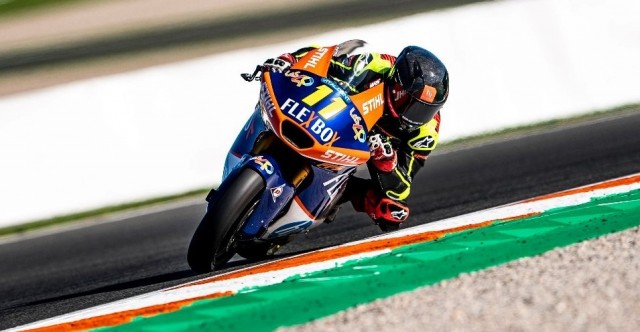 Sergio García Dols saldrá decimoséptimo en su primera carrera en Moto2