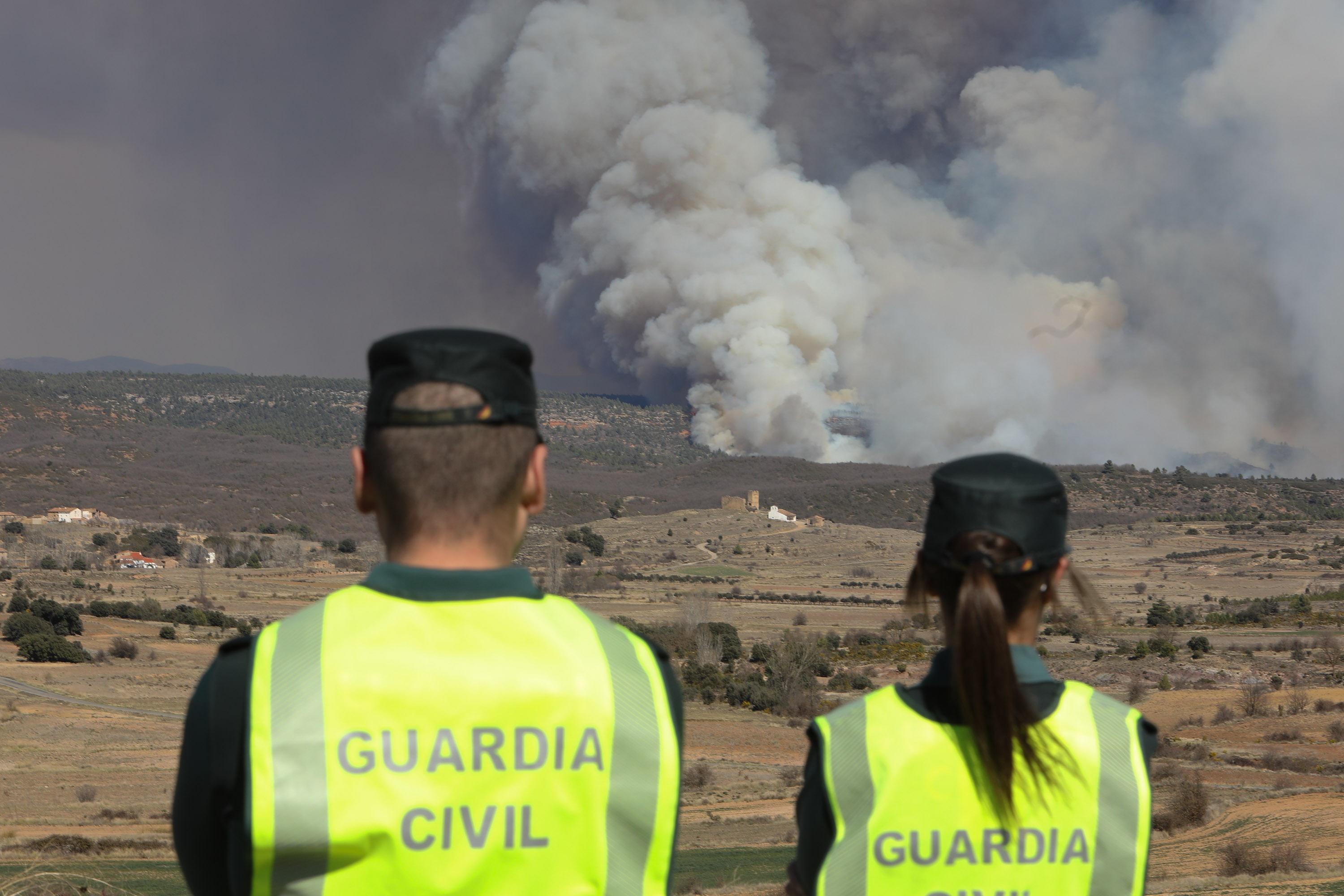 La Guardia Civil toma declaración a cuatro personas por el incendio del Alto Mijares