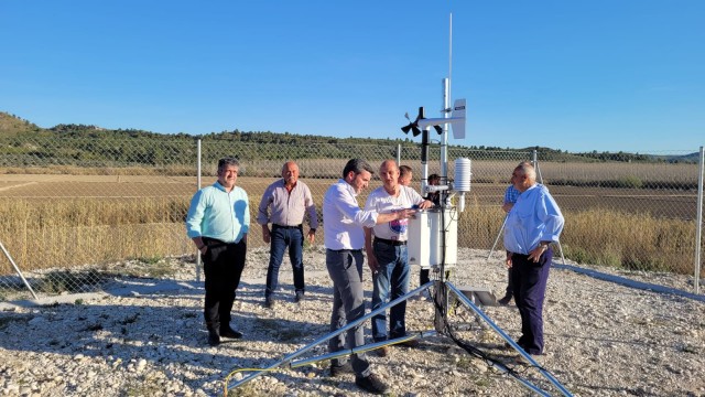 Una nueva estación agrometeorológica en Moratalla mantendrá informados a los agricultores