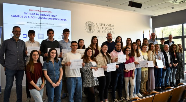 UPV Campus de Alcoy – Ágora Emprendedores celebra el décimo premio ideaT
