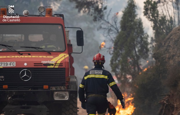 El Alto Mijares sufre el primer gran incendio del año: arrasa ya 4.000 hectáreas 
