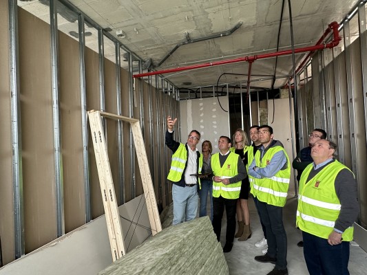 Comienzan las obras en el Estadi Olímpic de La Nucía para albergar una clínica FIFA