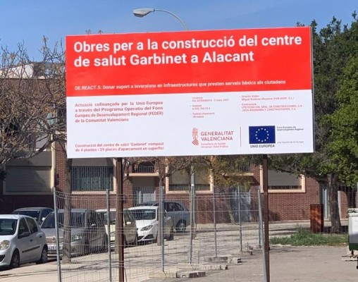Las inversiones de Sanidad en Alicante 'se dejan ver': consultorio de Garbinet y reforma de Gerona