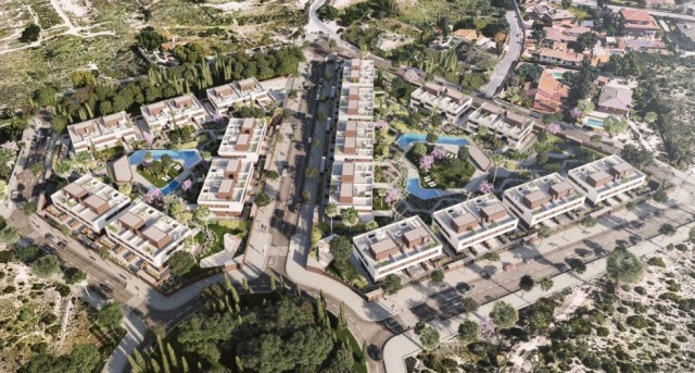 Alicante avanza en el desarrollo de Vistahermosa Norte con 21 chalés de Alejandría Promo