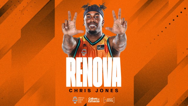 El Valencia Basket y Chris Jones renuevan su contrato hasta 2026
