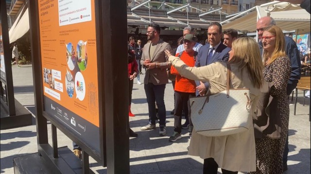 Alicante exhibe la ejecución de actuaciones del plan Edusi por 36,5 millones en una exposición