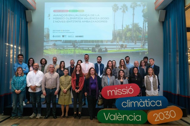 Otras 18 entidades se suman a la Alianza por la Missió Climàtica València 2030