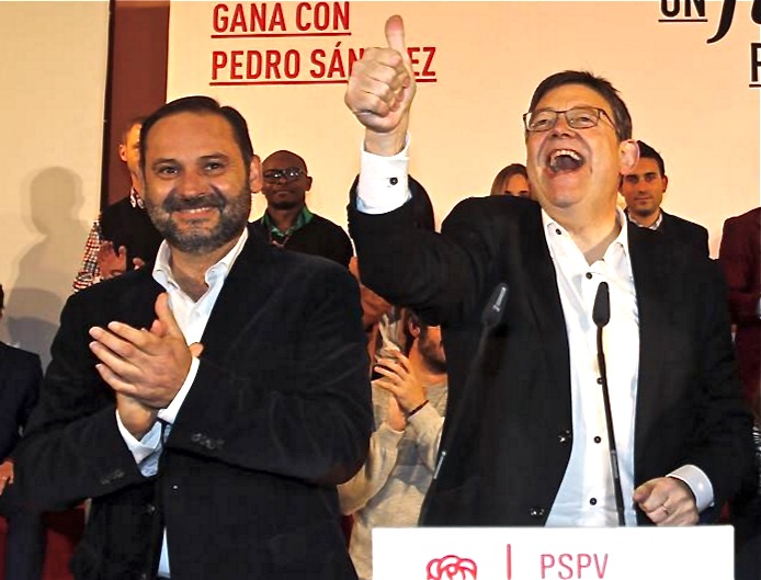 El PSPV de Valencia se levanta en armas mientras Puig amortigua el golpe en Alicante