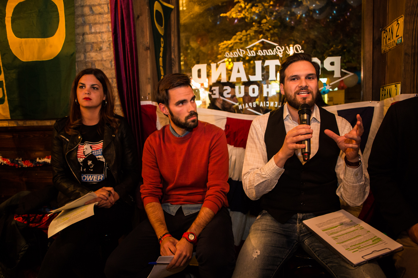 Y en Valencia, pendientes de Florida