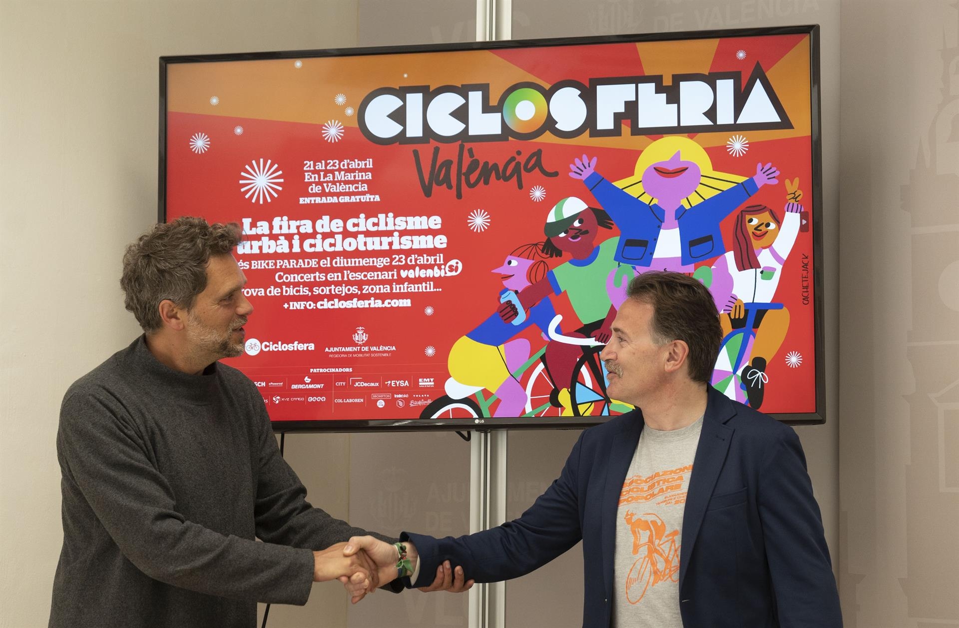 La segunda Ciclosferia, el certamen de la bicicleta, se celebrará en La Marina del 21 al 23 de abril