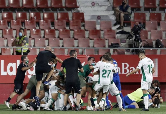 El Elche jugará en el Municipal de Montilivi 964 días después de lograr sobre su verde el ascenso