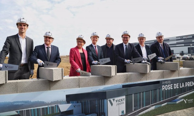 Vicky Foods pone la primera piedra de su planta en Francia, con una inversión de casi 80 millones