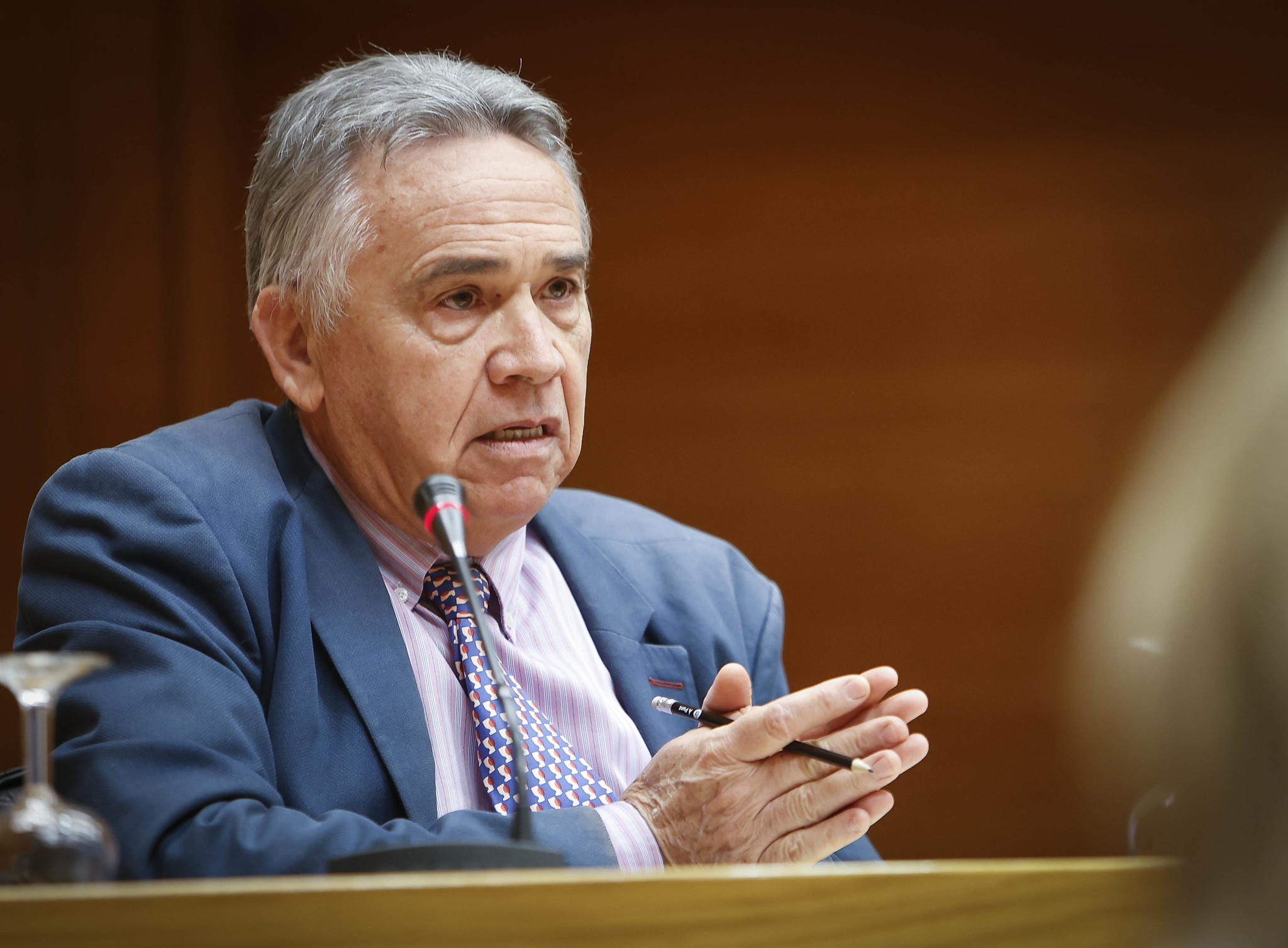 Miquel Francés, aspirante a presidente de À Punt. Foto: CORTS/JOSÉ CUÉLLAR - 