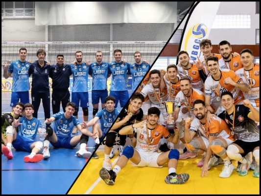 El voleibol valenciano está de moda: Cableworld Villena-Petrer y UBE L'Illa Grau de Castellón, a por el ascenso a Superliga