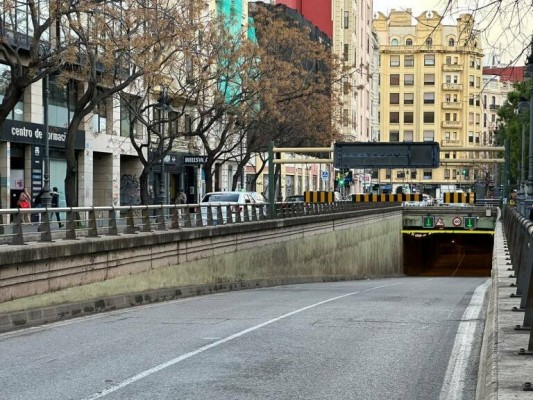 El TARC inadmite el recurso del PP contra el cierre del túnel de Guillem de Castro