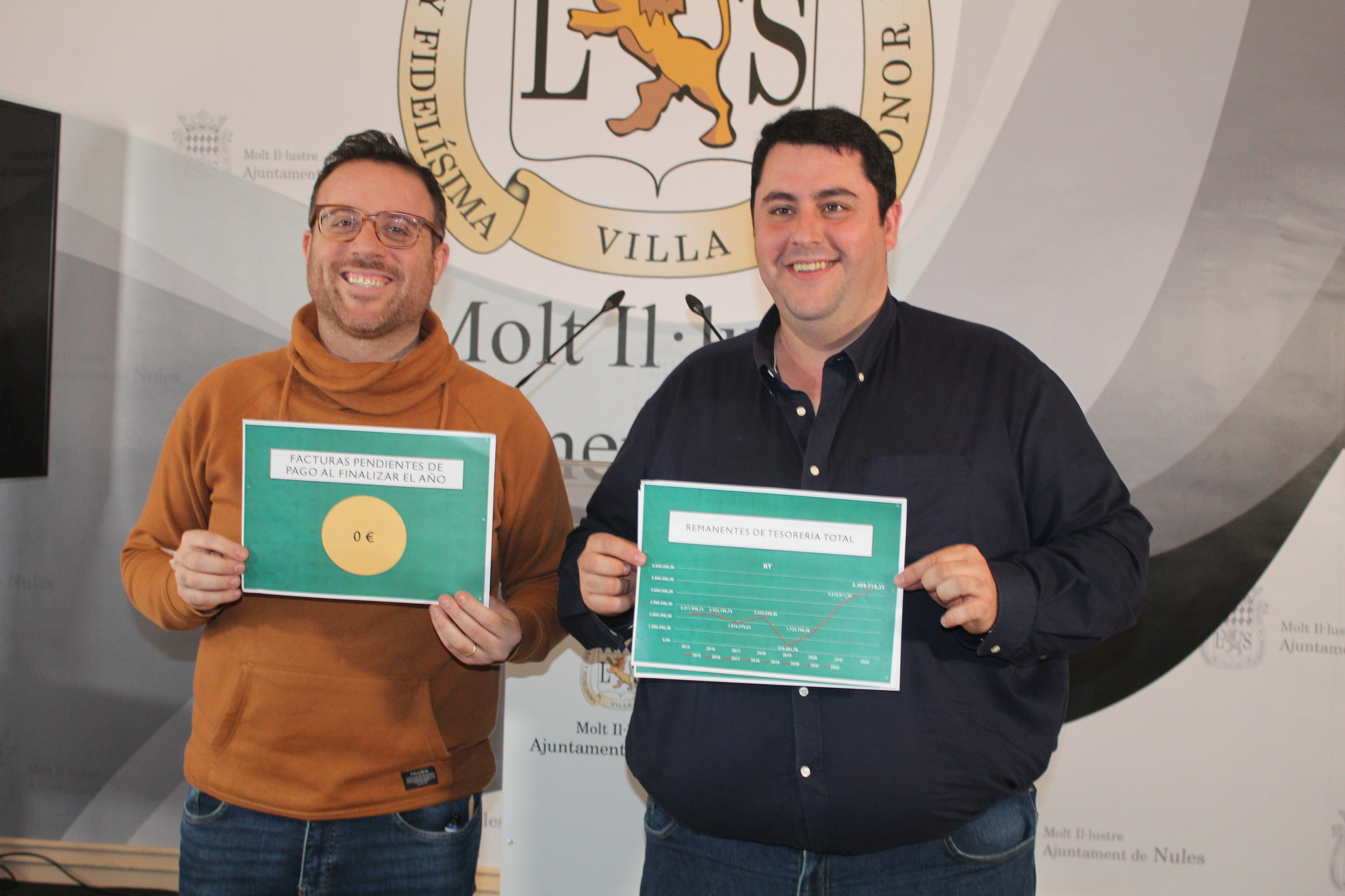 L'Ajuntament de Nules tanca l'any 2022 amb un estalvi de més de cinc milions d'euros