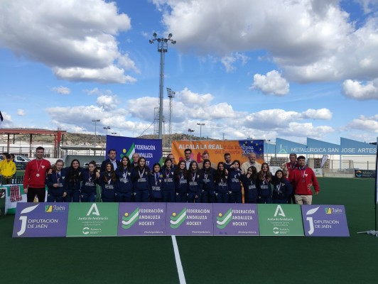La Selección Valencia Sub-14 de hockey se proclama campeona y subcampeona de España 
