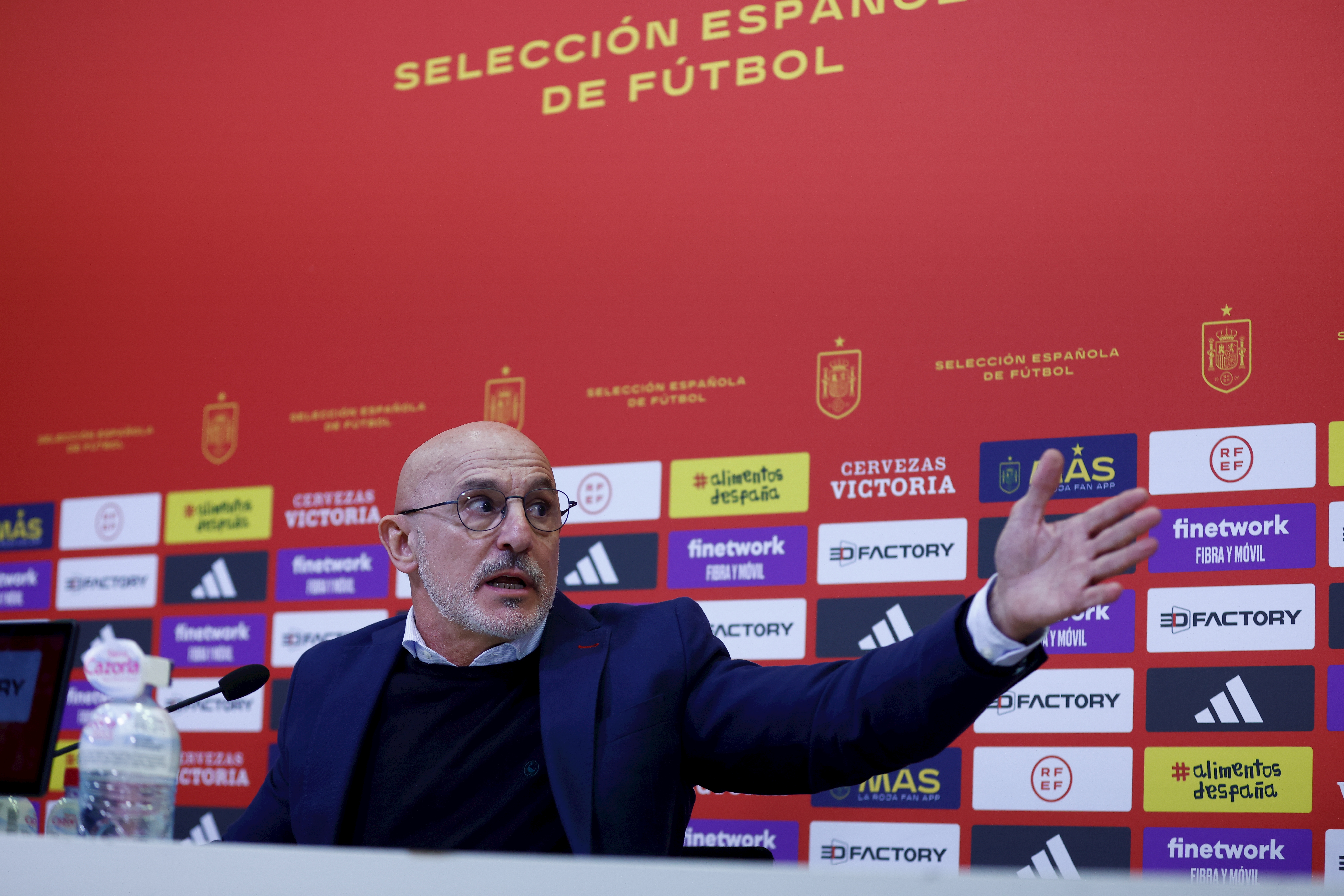 España inicia este lunes la primera concentración de la 'era De la Fuente'