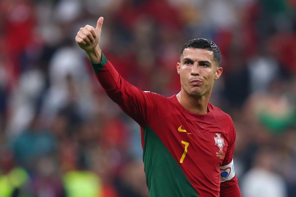 El delantero Cristiano Ronaldo, convocado con Portugal en la primera lista de Roberto Martínez